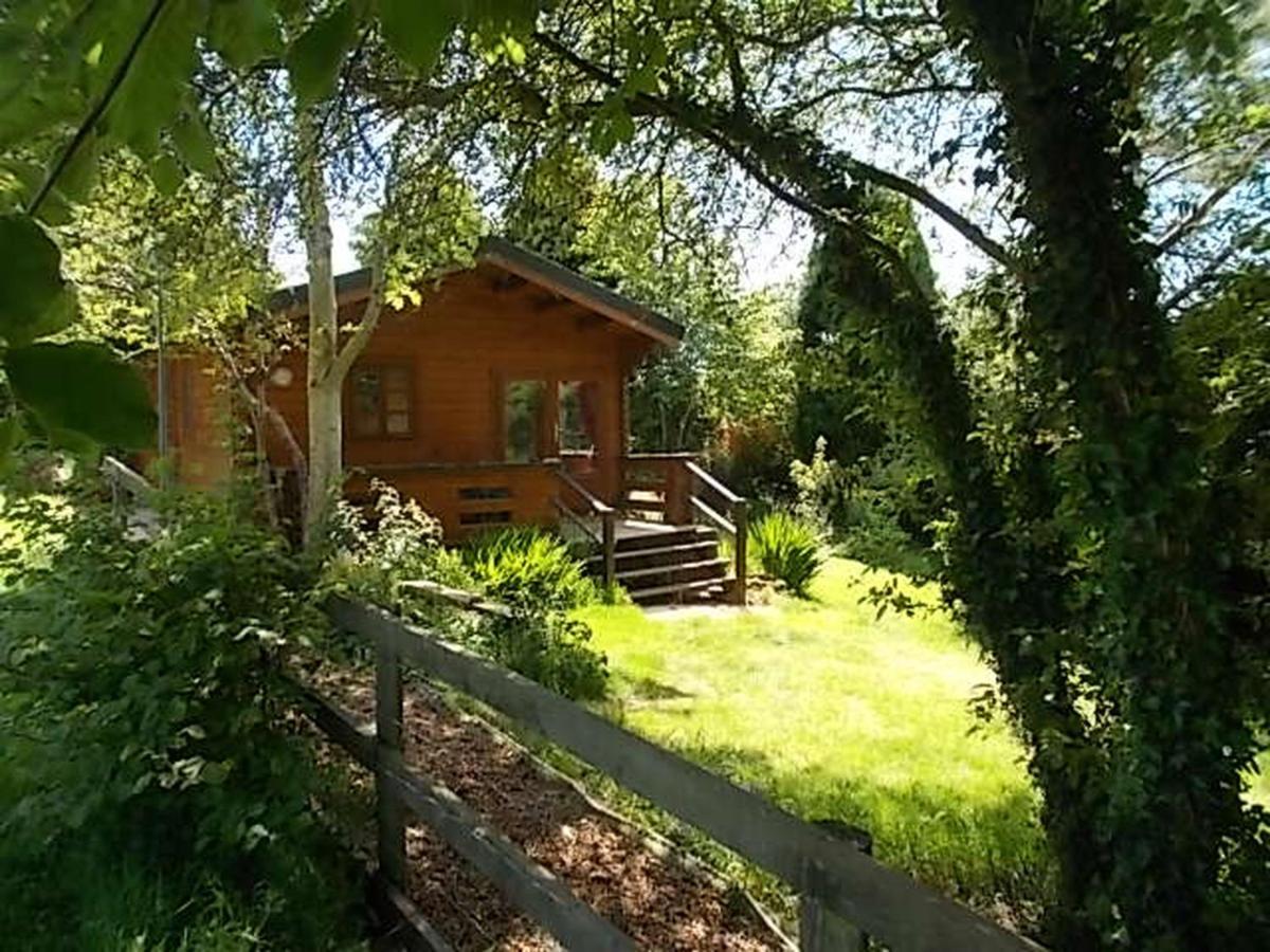 Tudor Lodge With Pool & Bbq Cabin Liskeard Exterior foto